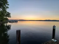 Gorgeous Waterfront with Dock & Mountain Views on Winnisquam - Sleeps 12 Hotels in Sanbornton
