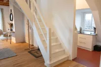 Stylish maisonette for 8 people in the town center of Mering