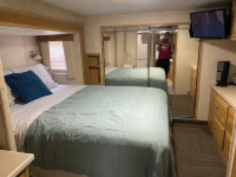 Betsie  - Excellent 35Ft RV Camper in the Woods  Fire Pit & Hot Tub Access