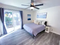 Bay View Condo 1/2 block to Beach Park-Spa and Private Patio-Dog Friendly 太平洋海灘住宿飯店
