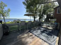 Wide Open Lake Views and Large Flat Front Yard