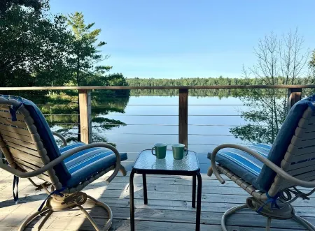 Cottage right on the AuSable River in charming Mio