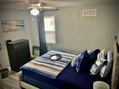 across the street from Ocean Center& walking distanceto BEACH