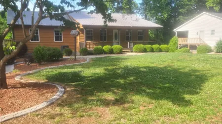 Lakefront Home with Saltwater Pool, Hot Tub, Firepit, Kayaks.  Pet Friendly