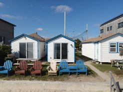 Tiny home steps from the beach.