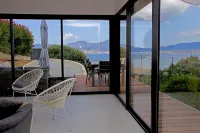 Villa panoramic sea view/heated pool/tennis