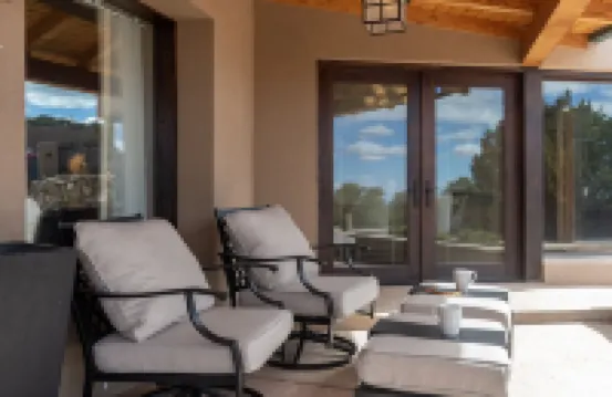 NEW ON VRBO!  El Camino  Stunning home Dale Ball trails Santa Fe Ski Area Forest