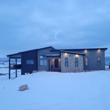 MODERN BEAR Lake House with incredible lake views!