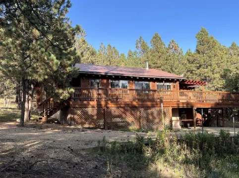 Cozy cabin in the woods. 12 min from the Angel Fire ski resort; 6 to golf course