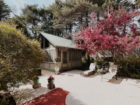 Unique Artisan home, near water, beach ,biking & hiking trails,3 bedroom,Hot tub Отели в г. Manitowoc County