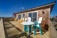 Oceanfront home with 2-tier deck, beach access & sunrise views - 2 dogs welcome