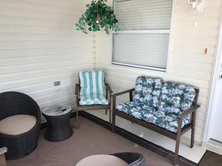 Golf Cart and BBQ Grill - Charming Villa Retreat