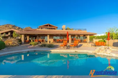 Private Pool and Sports Court Oasis - Stunning Mediterranean Mansion Hotels near Phoenix Bat Cave