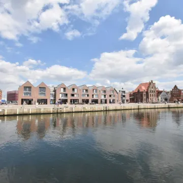 Charmante Ferienwohnung in Wismar am Hafen