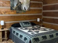 Charming 3-Bedroom 5 Bed Hottub Cabin WiFi in Scenic Seneca Rocks West Virginia 彭德爾頓縣酒店