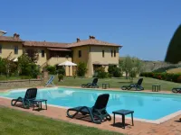 Charming flat with pool surrounded by nature