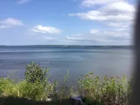 New travel trailer 5 steps from waters edge on Lake Superior!