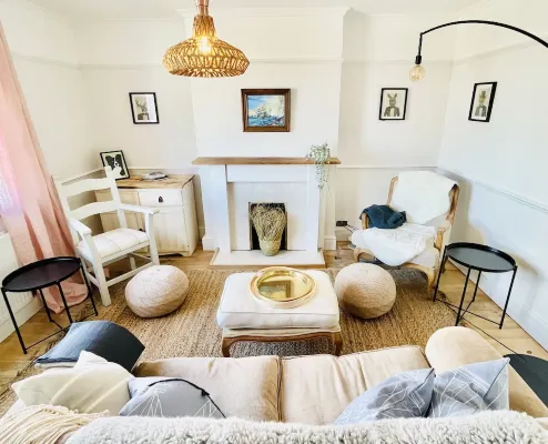 * Fisherman’s Cottage * with panoramic river views Hotels in Appledore