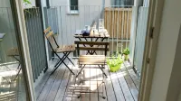 Studio Apartment in the Heart of Graz's Old Town -Kitchen, Bathroom, WC, Balcony