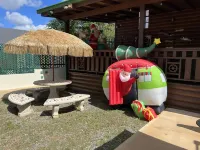 Poblado Log Cabin Camper