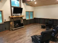 Ole's Outpost Cabin Wascott/Minong on UTV/Snowmobile Trail & Near Boat Landings!