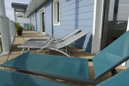 Pleasant 60m² + large terrace 40 m², panoramic view, south-west exposure