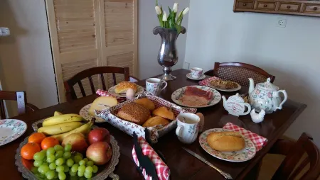 Sleep in a cozy farmhouse guest house