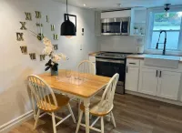 Southern New England Luxury with private patio, fireplace, spa like bathroom!