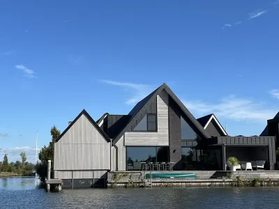 Moderne Villa mit Schöner Veranda in Stavoren Các khách sạn ở 