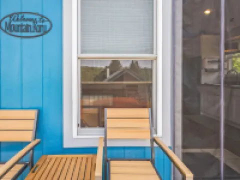 近小徑和小鎮的山地Koru兩卧室小屋 塔克縣酒店