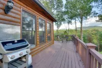 Expansive Mtn-View Ellijay Cabin Private Hot Tub - WiFi