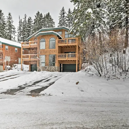 Rustic Home on Whitefish Mountain, Near Ski Run!