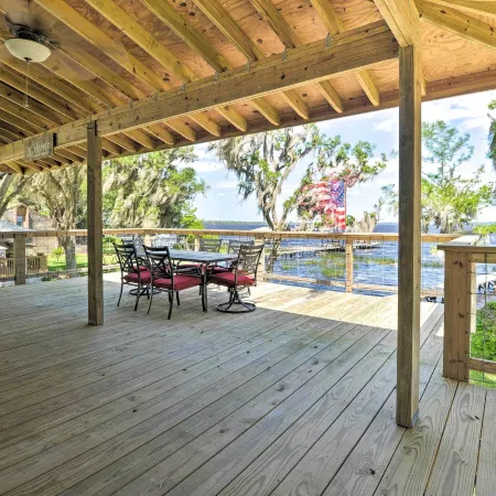 Renovated Crescent Lake Escape w/ Waterfront Deck!