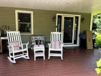 Berkshire Ashmere Lake lodging. Quiet  room, Fantastic sunsets.