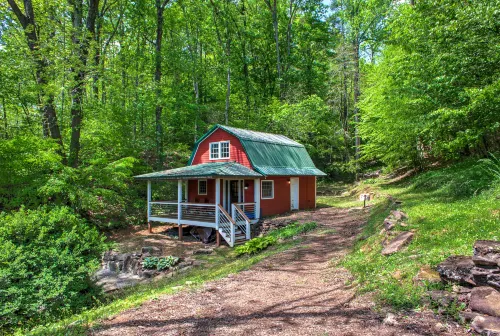 Charming Stone Cottage and Rustic Barn - Serene Mountain Escape Отели в г. Мак-Дауэлл