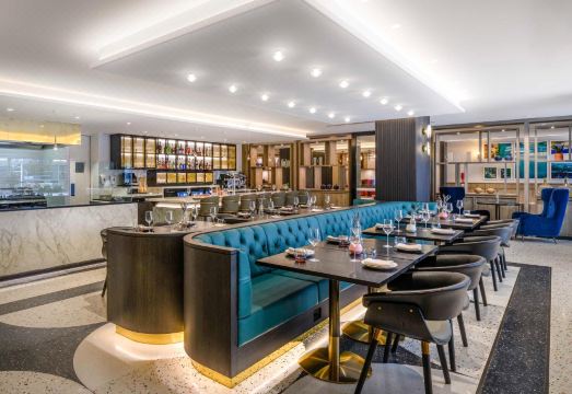 호텔 조식 전경