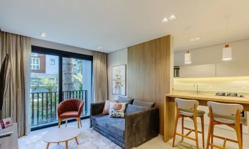 Apt with Balcony in the Heart of Gramado - Mlu0306 - Apartments
