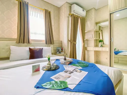 Cozy and Elegant 1Br @ Atlanta Residences by Travelio Hotels in Beji