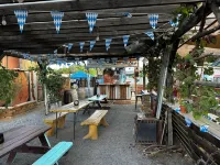 Charming cabin #2 at Cerveceria Bellinghausen in Valle De Guadalupe Hotels in Guadalupe