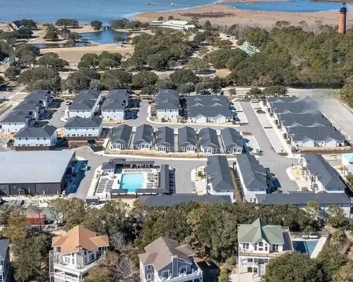 Newly built ContemporaryCoastal Villa Hotels in Corolla