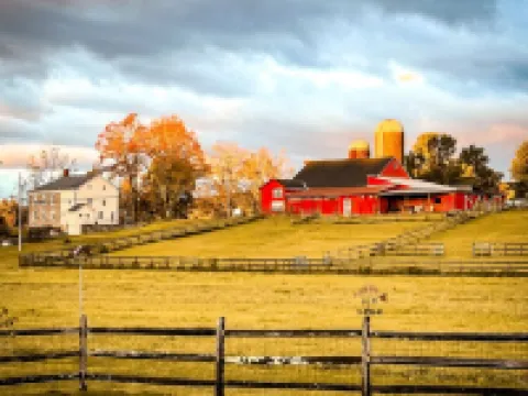 Waterfront catskills farmstay in a 19th Century historic home on an Alpaca Farm アルスターのホテル