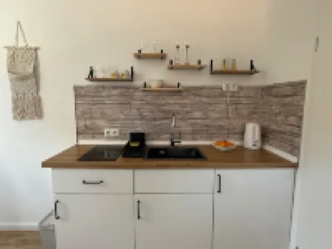 Studio apartment in the heart of Steinhude, quiet location, 5 min. to the sea