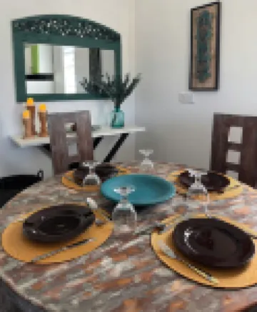 Fully furnished 2 bedroom apartment with 3 Balcony (  bed rooms with A/C)