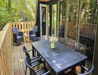 Fenced Country Chalet in Durbuy - Uima-altaat