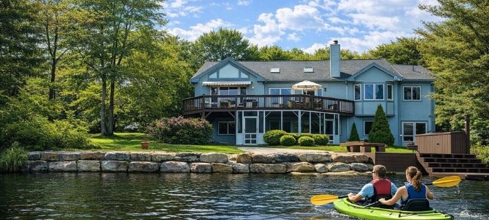 Luxury 5-Br Lakefront - Newly Renovated in 2026 - Private Hot Tub Отели в г. Монро