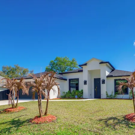 Palm Bay Family Retreat w/ Game Room & Fire Pit