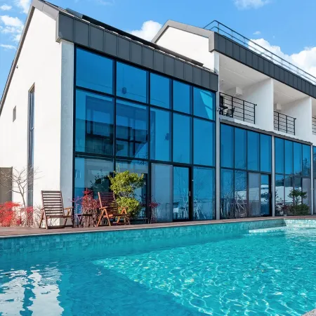 Gyeongju Day Off Pool Villa Отели рядом с достопримечательностью «Храм Манвольса»
