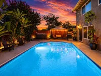 Clear Sky Paradise - Pool, Spa & Sunset Vibes