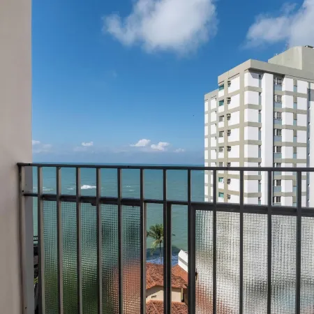 Fully Equipped Apartments in the Best Location Just Steps From the sea in Guarapari - STP