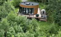 Bel Air Tremblant ROUND LOFT : 1 LIT KING, JACUZZI ET SAUNA - Chalets